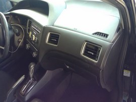 2014 HONDA CIVIC, BLACK, LX MODEL, 1.8L, AT,   A26323